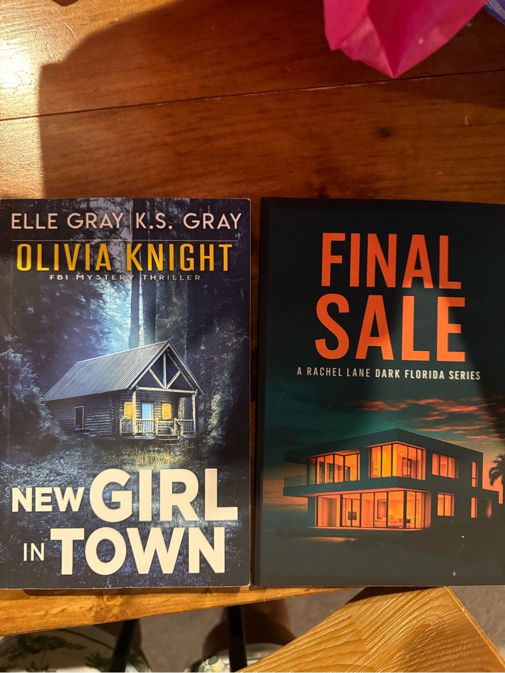 New Girl In Town & Final Sale Paperback Books